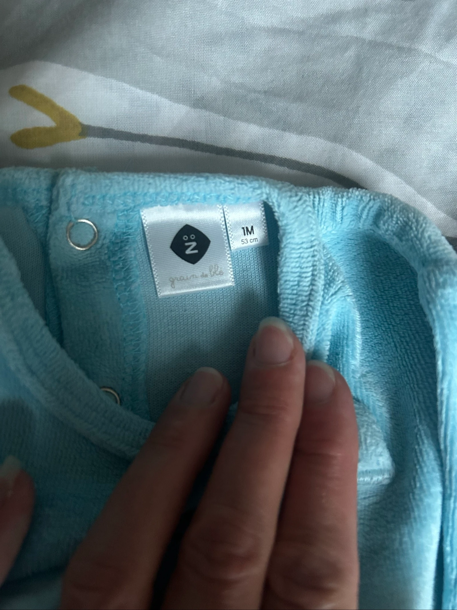 Pijama Z tamanho um mês – photo 3